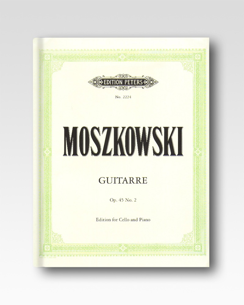 Moszkowski(모슈코프스키) / Guitarre Op.45 No.2 (Edition for Cello &amp; Piano)