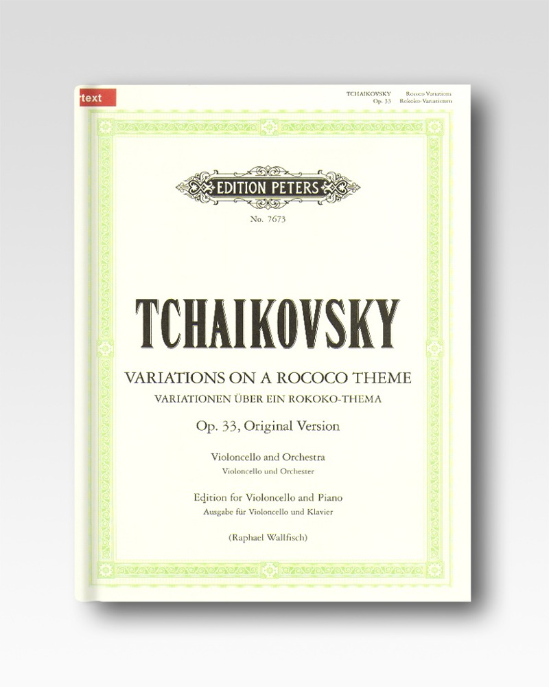 Tchaikovsky(차이코프스키) / Variations on a Rococo Theme Op.33 (for Violoncello &amp; Orchest