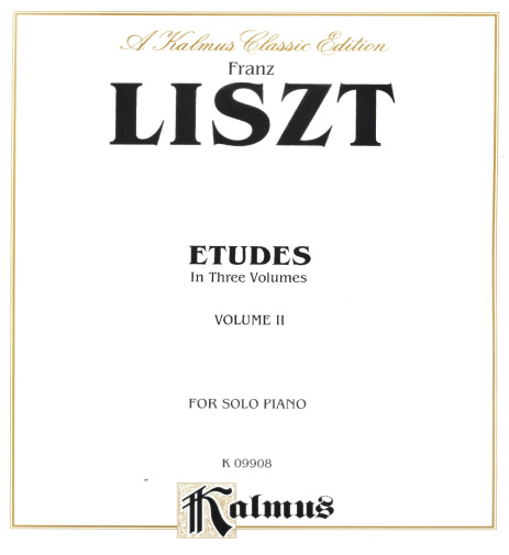 Liszt(리스트) ETUDES VOLUME Ⅱ (K 09908)